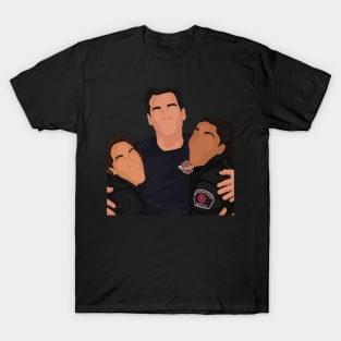 Andy Herrera, Travis Montgomery & Vic Hughes | Station 19 T-Shirt